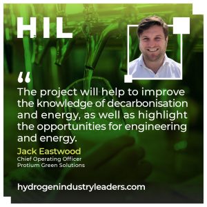 The project will help to improve the knowledge of decarbonisation and energy, as well as highlight the opportunities for engineering and energy. Jack Eastwood, Chief Operating Officer at Protium Green Solutions
