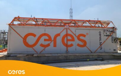 Ceres MW Scale Electrolyser Project Produces First Hydrogen